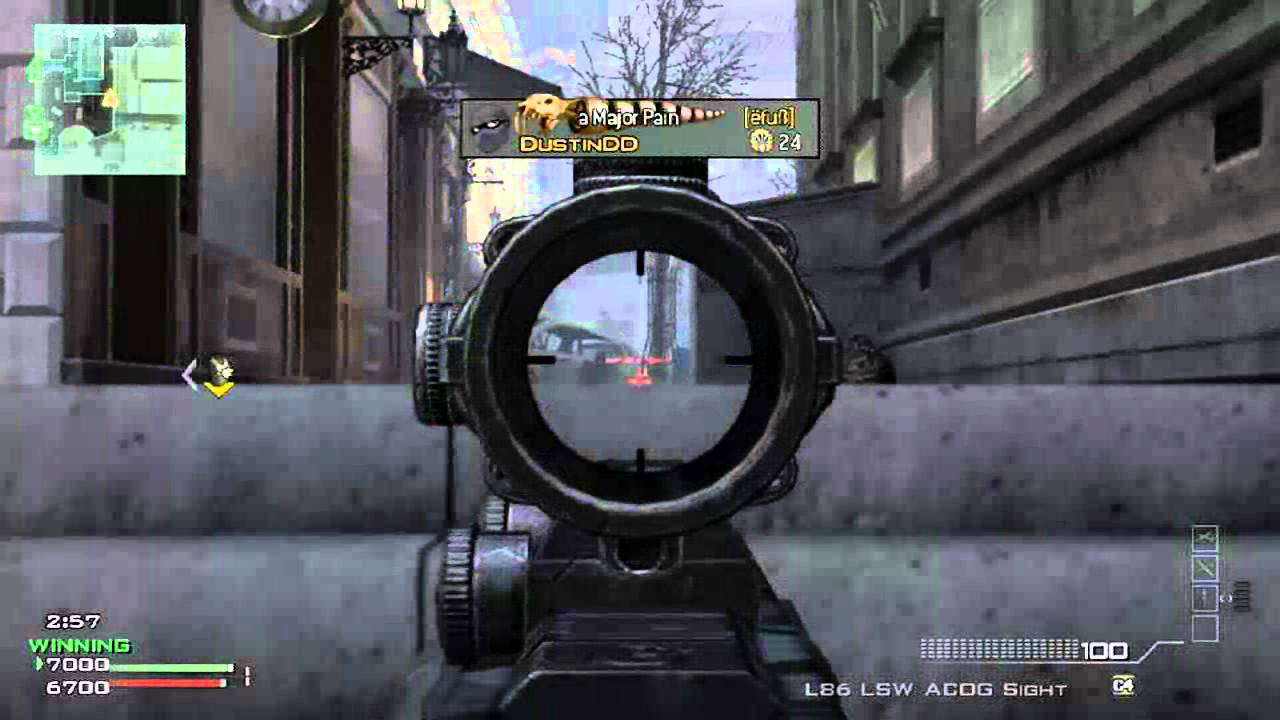 DustinDD - C4 after jumping over a snipe - Lockdown