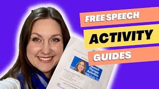 Guide for 5 Speech Activities at Home - FREE by Walkie Talkie Speech Therapy Inc. 1,125 views 1 year ago 32 seconds