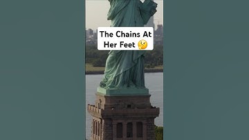 Why the Statue of Liberty Has Chains #history #facts #newyork