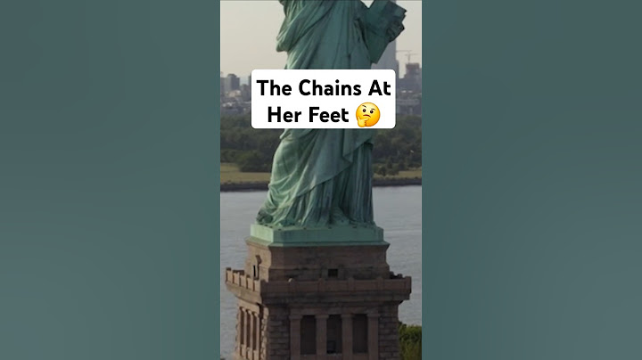 Why the Statue of Liberty Has Chains #history #facts #newyork