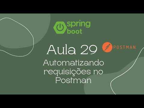 Aula 29 - Automatizando requisições no Postman (Login/Token automático)