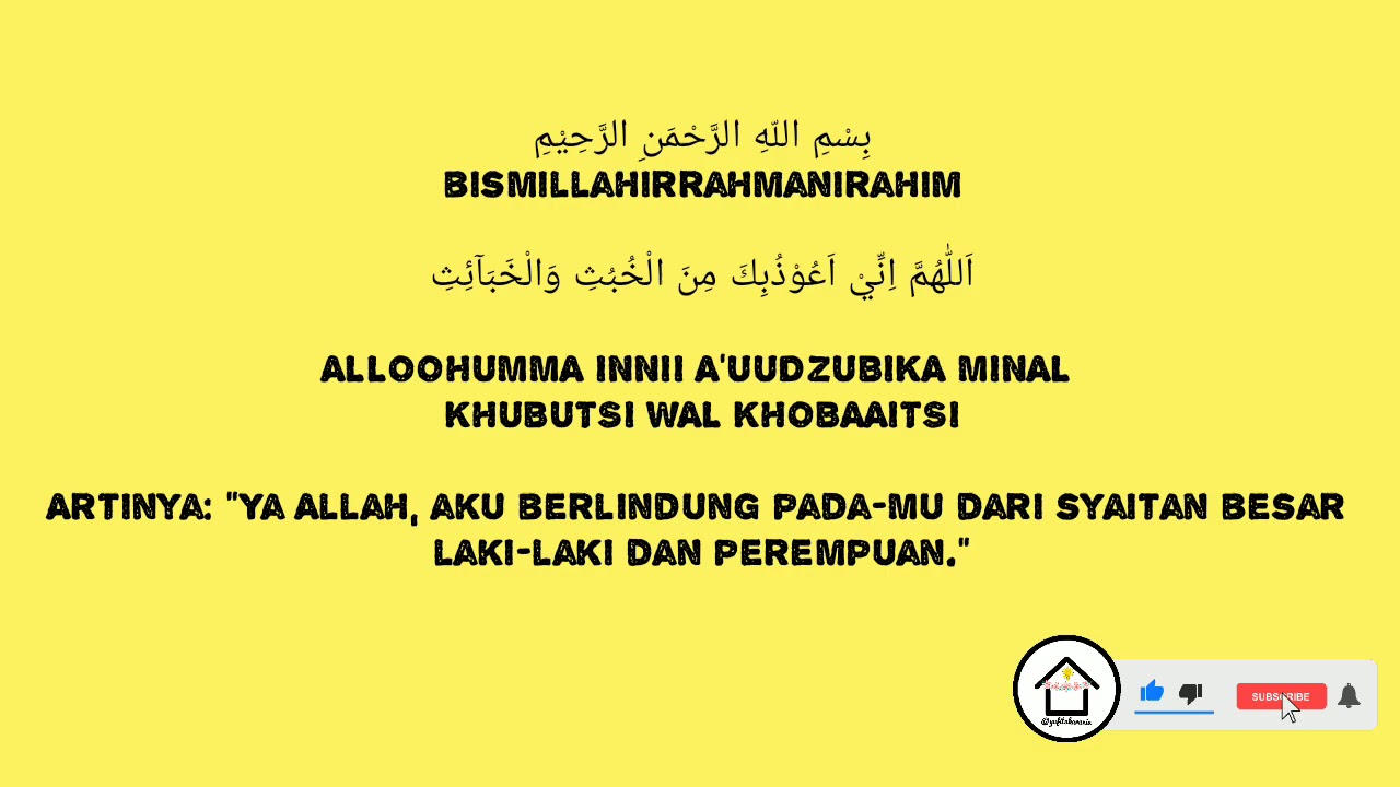 DOA MASUK WC / KAMAR MANDI - YouTube