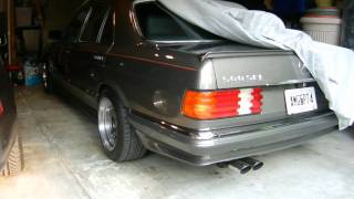 1984 W126 500SEL AMG Exhaust Sound