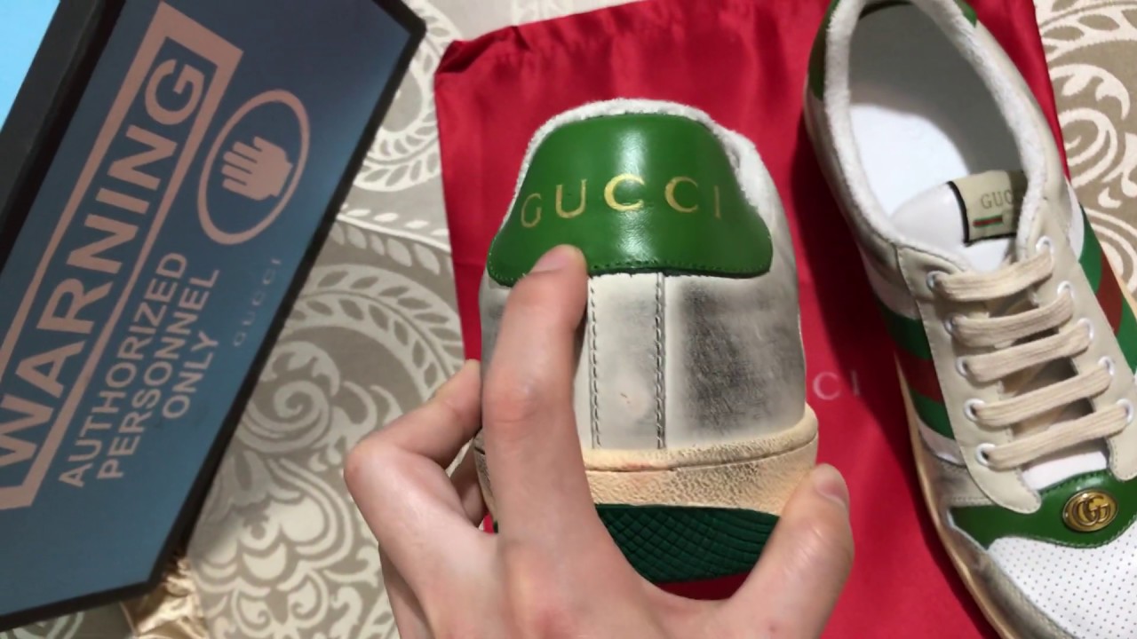 gucci screener sneaker review