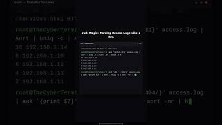 awk Magic: Parsing Access Logs Like a Pro