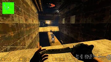 Counter-Strike: Source Gameplay Zombie Escape - ze_Portal_Story_v3_2
