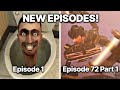 Skibidi Toilet 1 - 72 (part 1) All Episodes: Astro Toilet vs G-Man V7 (Episode 72 part 2?)