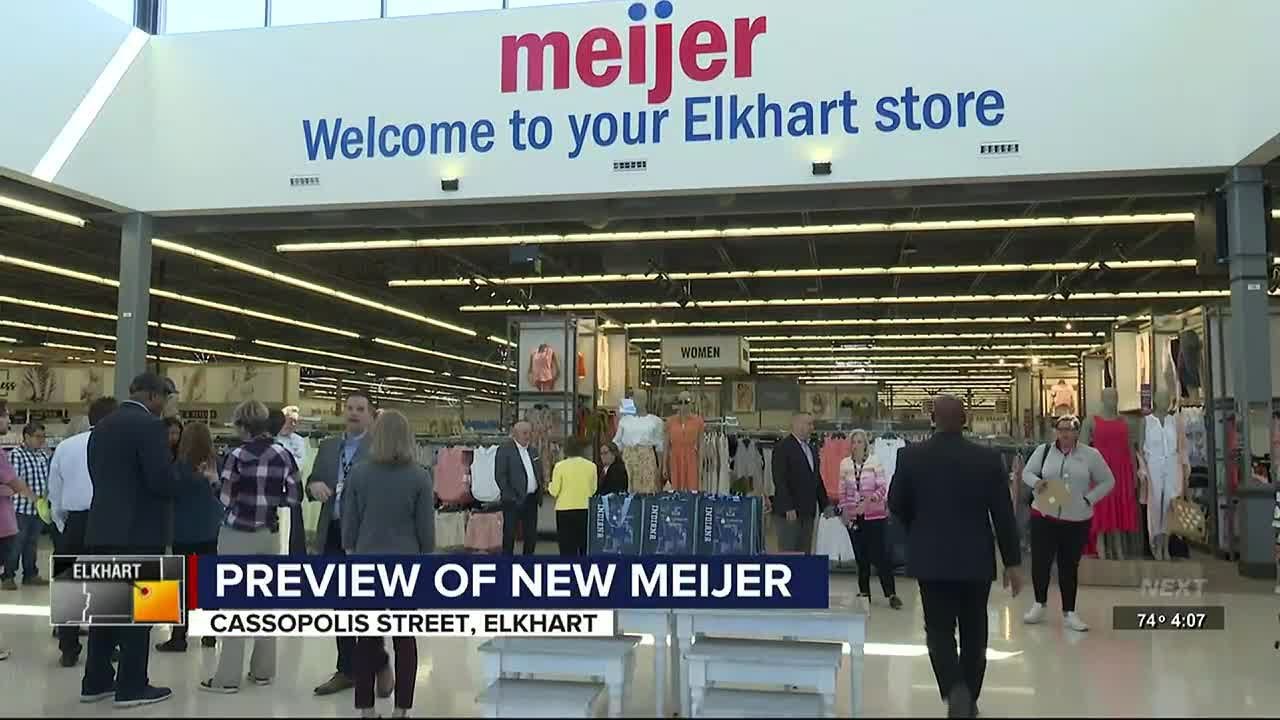 A sneak peek inside the new Meijer supercenter in Elkhart