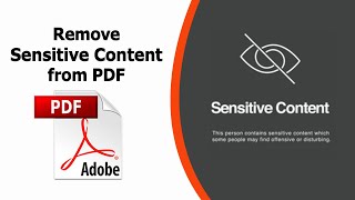 How to remove sensitive content from a PDF using Adobe Acrobat Pro DC
