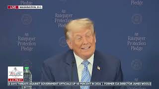 FULL EVENT: President Trump Delivers Groundbreaking Ratepayer Protection Announcement - 07/23/26