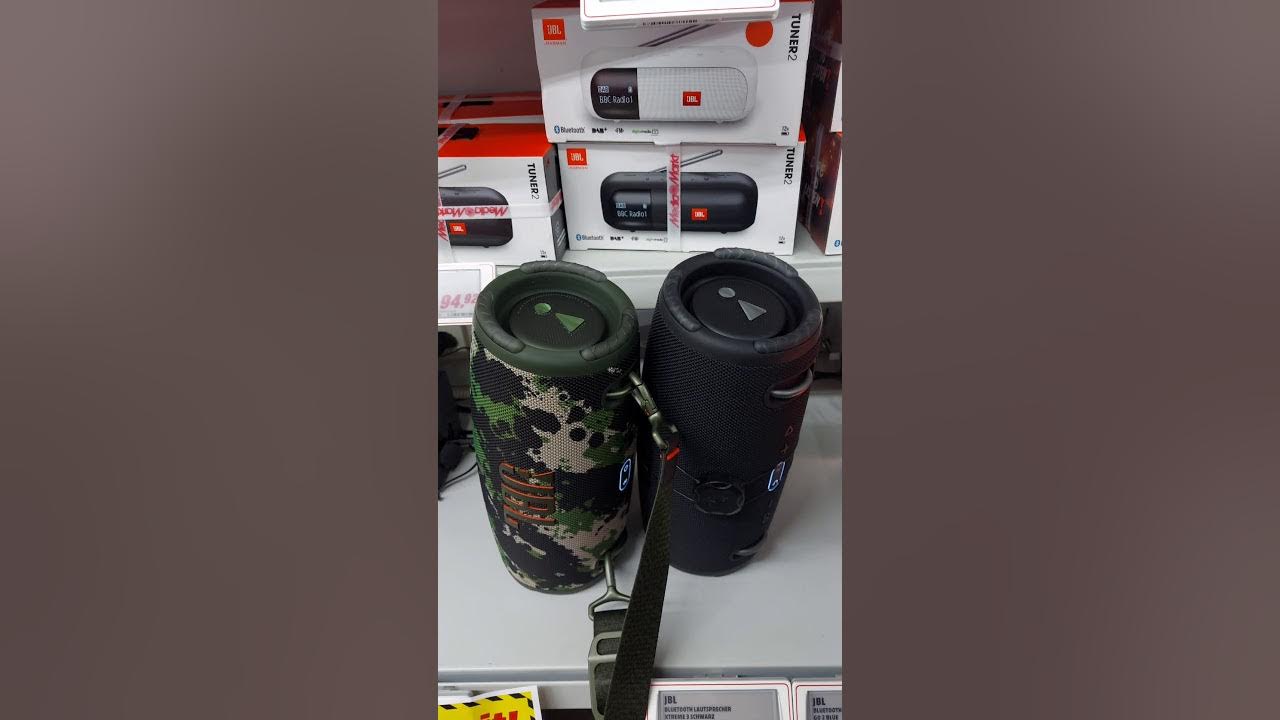 2× JBL Xtreme 3 Bass test In Media Markt 😱 - YouTube