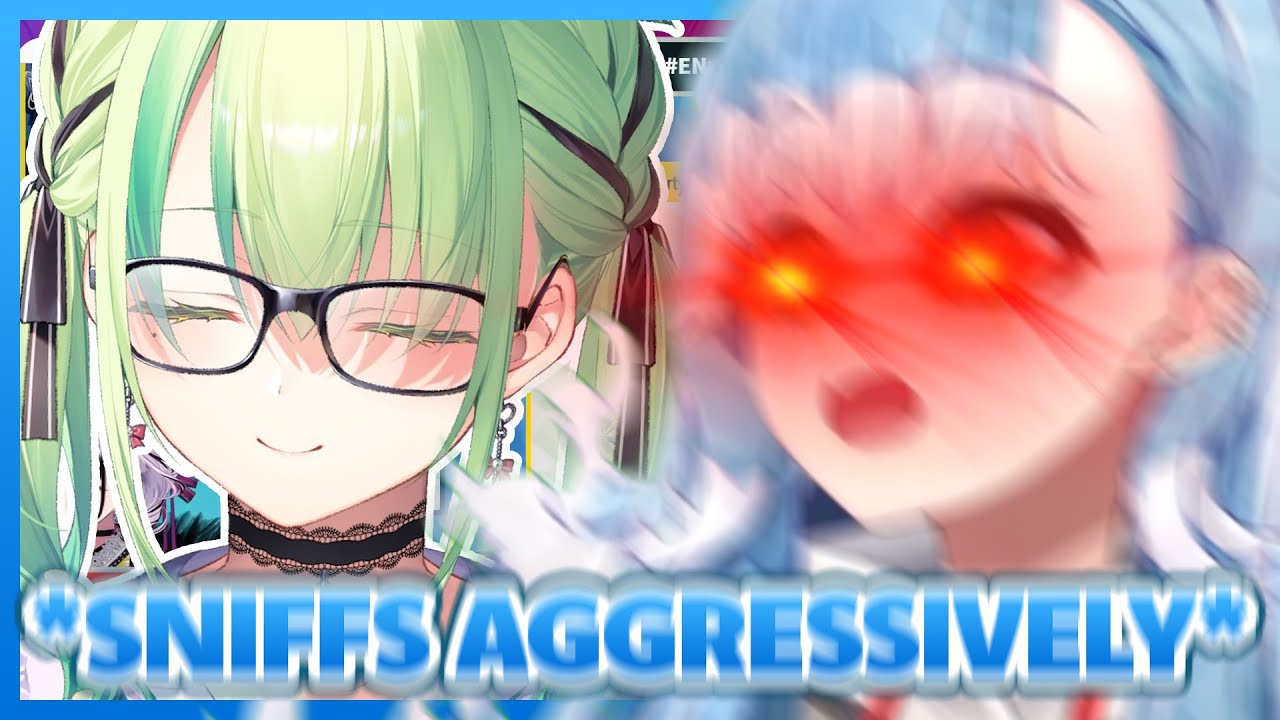 Kobo can't stop sniffing Fauna aggressively