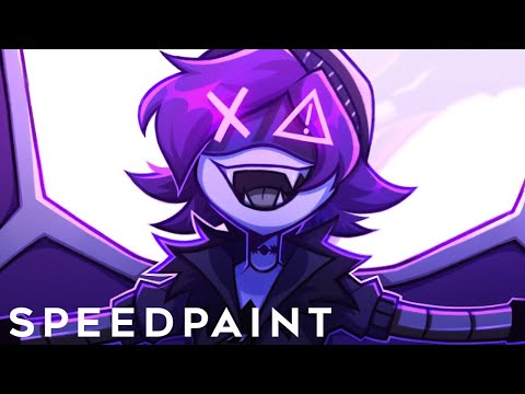 SPEEDPAINT - Solver Uzi (Murder Drones) - YouTube