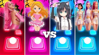 Say So vs Hunger vs KPop Demon Hunters Dance | Tiles Hop EDM Rush 💥 V Gamer screenshot 1