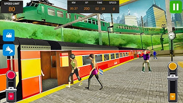 City Train Driver Simulator: Green Express - Android Gameplay FHD