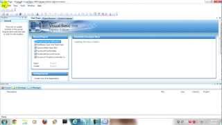 How To Create A Progress Bar In Visual Basic Express 2008 Part 1/2