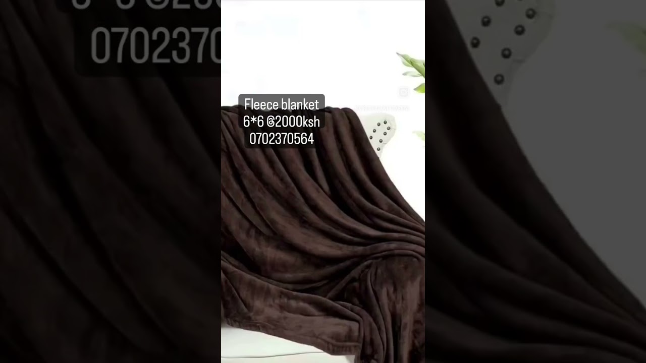 ✅ Quality fleece blanket @@2000ksh 