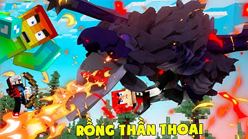 MINECRAFT CÔNG VIÊN RỒNG TẬP 7 ** NOOB TEAM THỬ THÁCH ẤP VÀ NÂNG CẤP RỒNG THẦN THOẠI SIÊU VIP