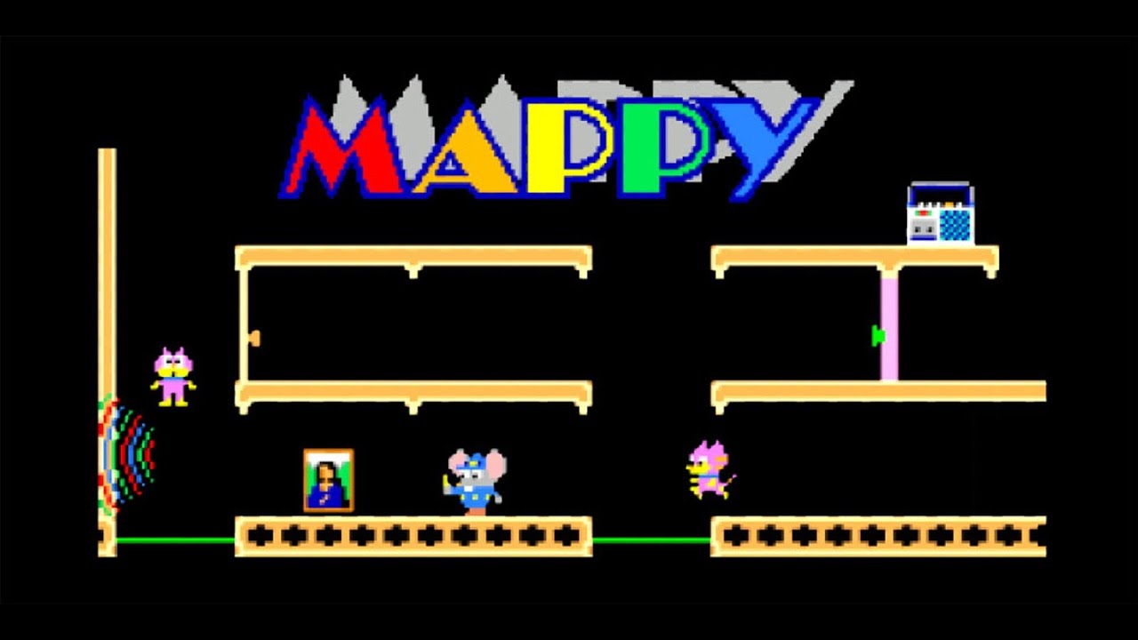 Mappy Famicom (12 Levels) / Mappy Famicom (12 Niveles) - YouTube.