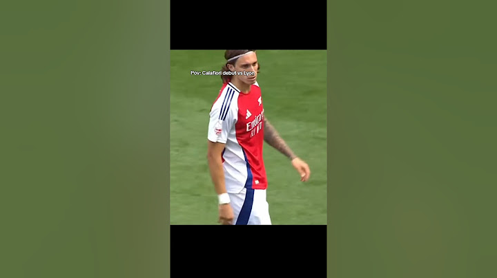 Riccardo calafiori debut for Arsenal vs Lyon extended highlights.