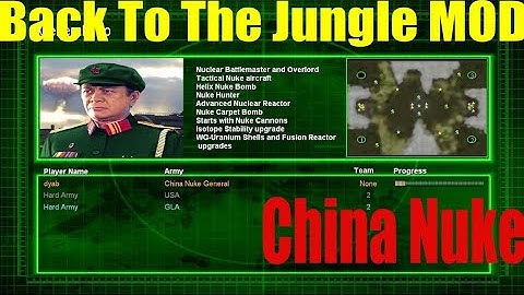 C & C Generals - Back To The Jungle MOD China Nuke