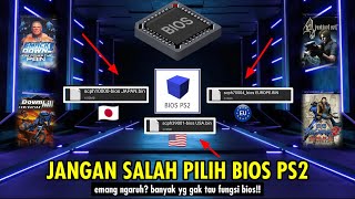 BARU! Jangan Salah Pilih BIOS PS2 - Bios tercepat mending mana? Bios Aether sx2 No Lag