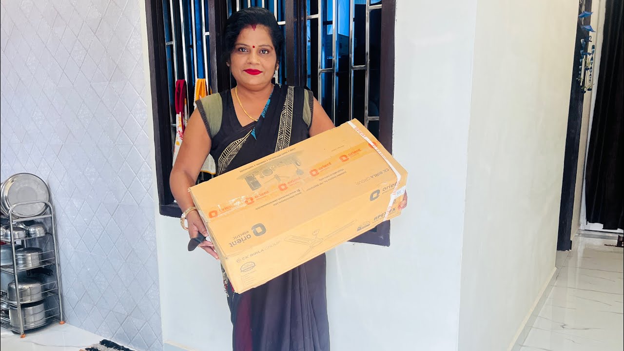 Aaj karenge orient k fan ki unboxing #orient  #fan #air 