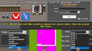 more The Escapists unused stuff: the Map Editor