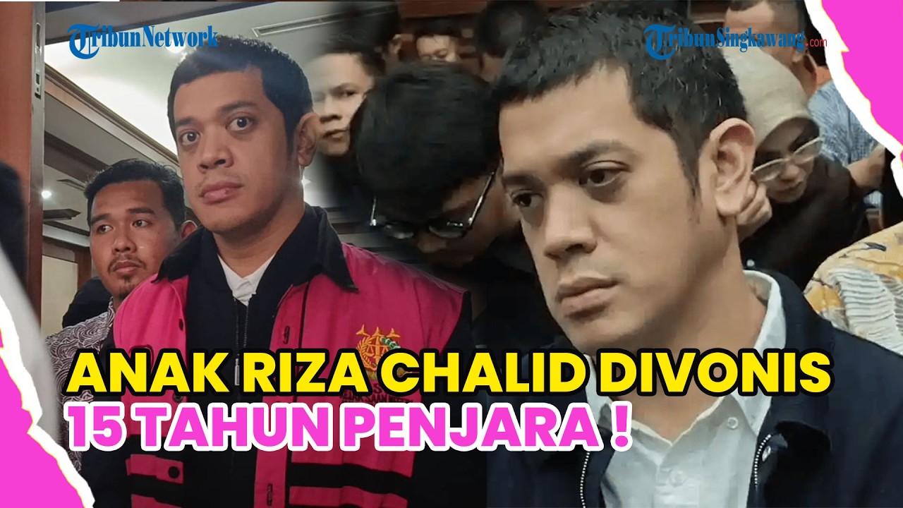 KERRY ANAK RIZA CHALID DIVONIS 15 TAHUN PENJARA, BAYAR UANG PENGGANTI RP2,9 T !