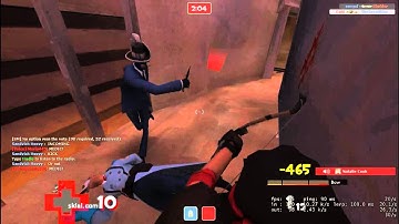 TF2 - Lucky Huntsman taunt kill