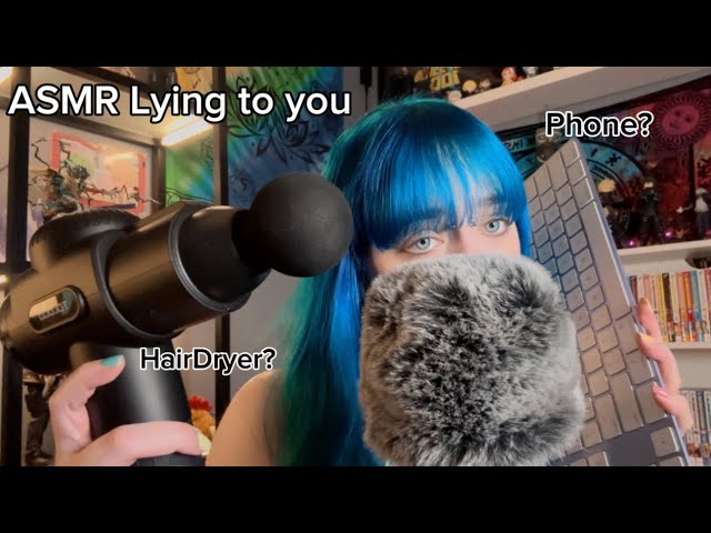 [ASMR] Lying to You Trigger (Explaining, Repetitive words, Whispering, Tapping)