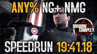 Shadow Complex Remastered – Any% NG+ NMG Speedrun in 19:41.18 RTA [PS4 v1.01] [OBSOLETE]