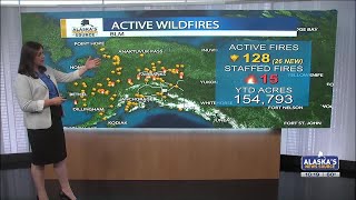 Fire danger spreads across Alaska