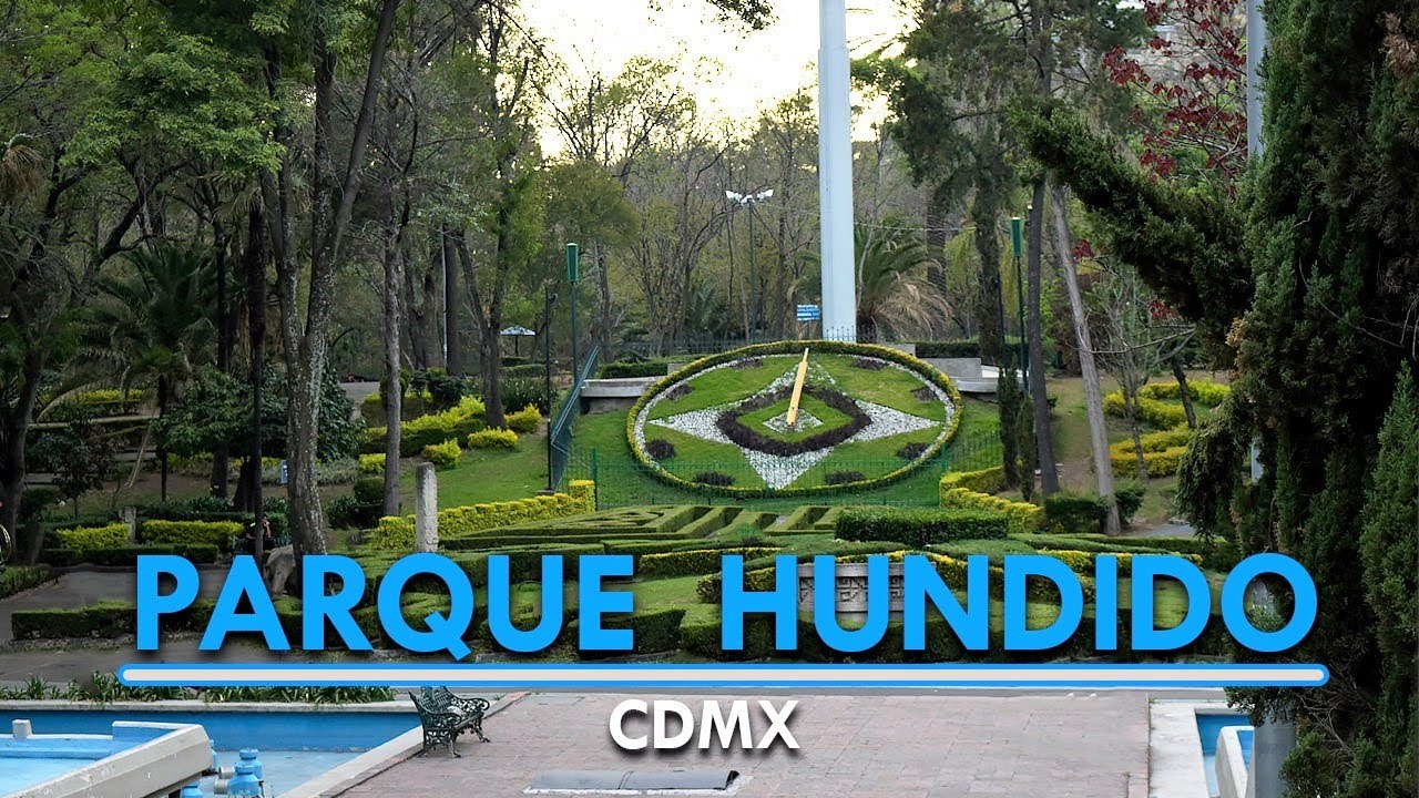Visitando el PARQUE HUNDIDO - CDMX - Qué chido!