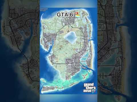 GTA 4 vs GTA 5 vs GTA 6 map #shorts #gta #gta5 #gta4 #gta6 #gta5vsgta6