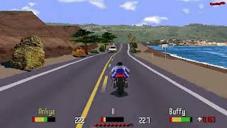 Road Rash Level 5 Super Hardcore Fighting &amp; Funny Moments 😍🔥Best memories of 90s kids 😍