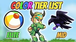 Ranking Every COLOR SCHEME in Brawlhalla! Brawlhalla Color Tier List