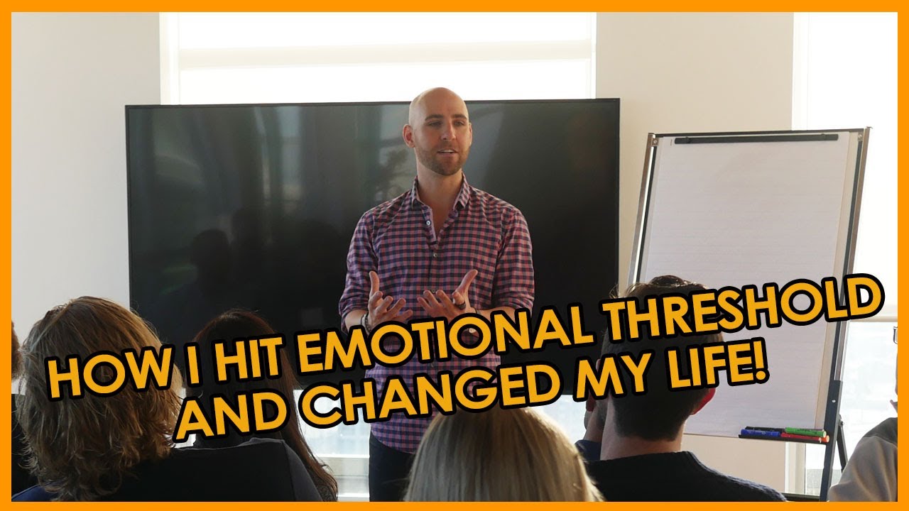 How I Hit EMOTIONAL THRESHOLD and Changed My Life!
