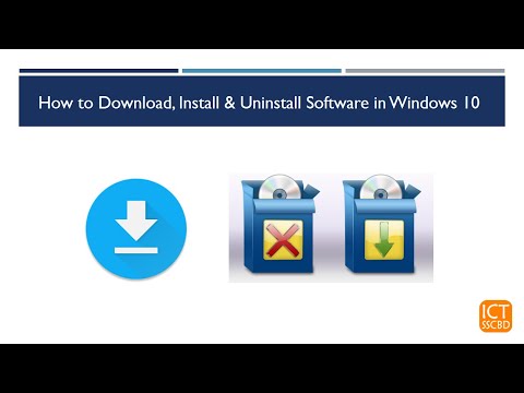 How_To_Download_Install_Uninstall_Software_In_Windows_10_কীভাবে উইন্ডোজ 10 এ সফটওয়্যার ডাউনলোড, ইনস্টল, আইনস্টল করতে হয়