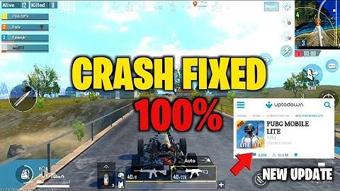 pubg mobile lite crash problem fix🔥 | pubg pmobile lite crash fix 100%