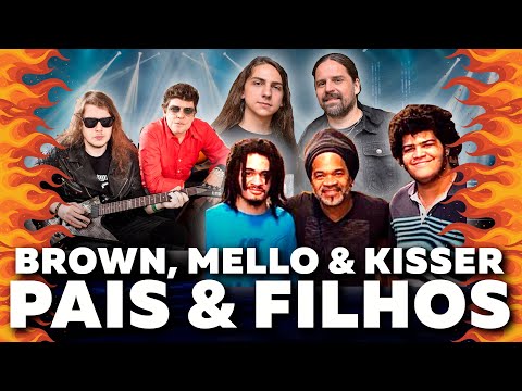 Brown, Mello & Kisser - Pais & Filhos na Música - Por Dentro com Paulo Baron
