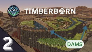 Biverland Ep.  2 : Dam Expansion | Timberborn Hard Mode | Hindi