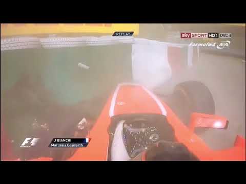 Jules Bianchi onboard crash Japanese GP 2013