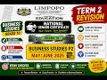 Business Studies Grade 10 Term 2 Revision ESSAY June 2025 Limpopo @mathszoneafricanmotives
