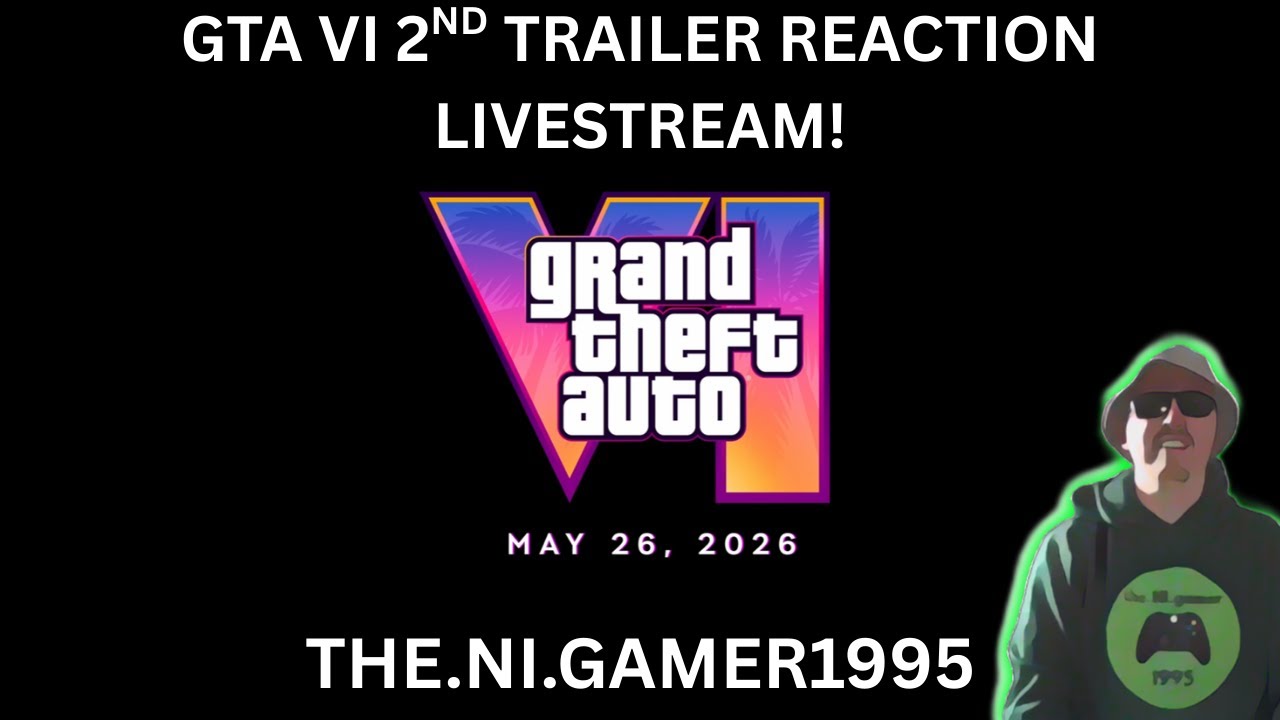 GTA VI 6 2nd Trailer Has Come Out Lets Talk About It Livestream 
