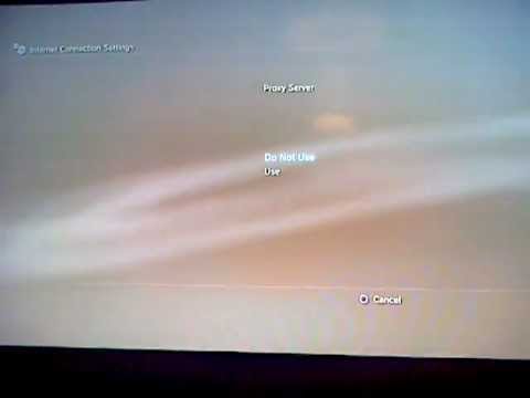 Proxy server PS3