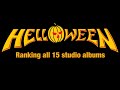 HELL🎃WEEN : ranking all 15 studio albums !