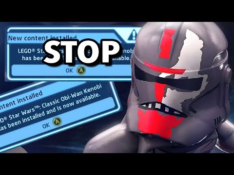 Attacked By Pop Ups In LEGO Star Wars: The Skywalker Saga