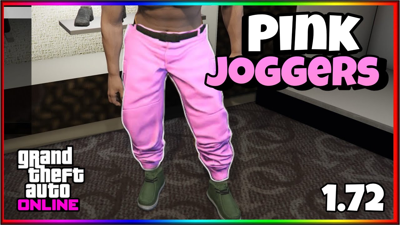 *UPDATED* HOW TO GET PINK JOGGERS IN GTA 5 ONLINE AFTER PATCH 1.72! *SUPER EASY*