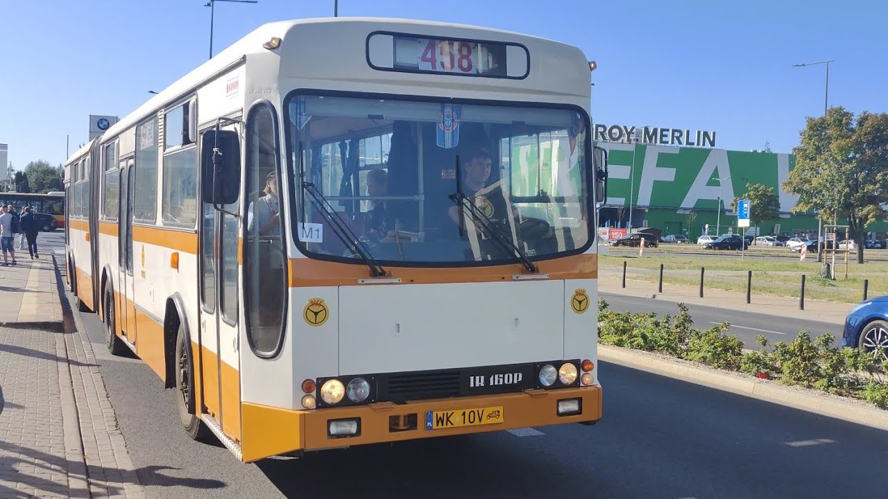 Ikarus Zemun IK 160P #70504 ( KMKM Warszawa ) - Linia 458